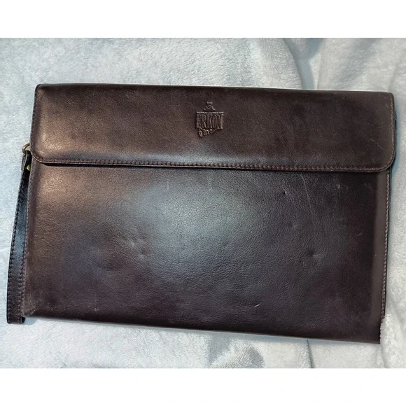 Leather Portfolio Organizer - Brown - Unbranded - Picture 2 of 7